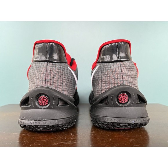 Nike Kyrie 4 Low “Bred” Black/Red Basketball Shoes Men\'s Size 15 CW3985-006 main image 6